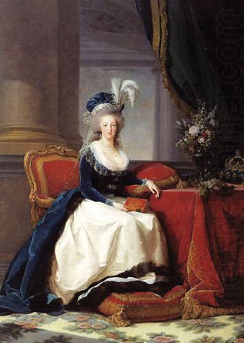 Elisabeth LouiseVigee Lebrun Marie-Antoinette d'Autriche china oil painting image